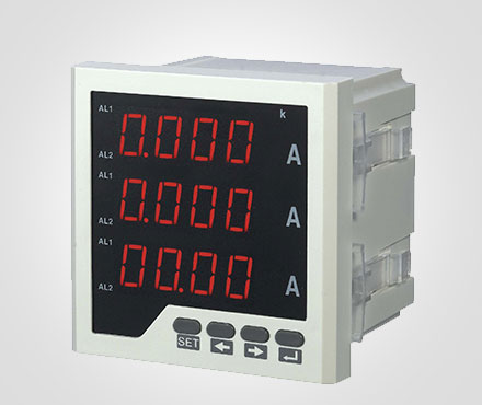 96*96三相電流數(shù)顯表/數(shù)碼三相電流表